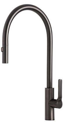 IDEAL TAP HIGH-FLOW IN PVD SATIN BLACK STAINLESS S
