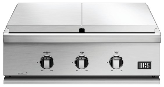 30" Series 7 Griddle/double Side Burner, Lp Gas