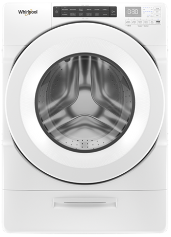 5.2 cu. ft. I.E.C. Closet-Depth Front Load Washer with Load & Go Dispenser