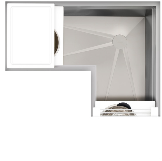 IDEAL CORNER WORKSTATION 4X4C WITH FIVE TOOL CULIN