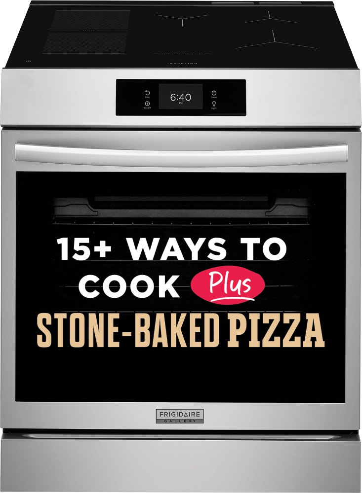 Induction Range with Stone Baked Pizza Mode