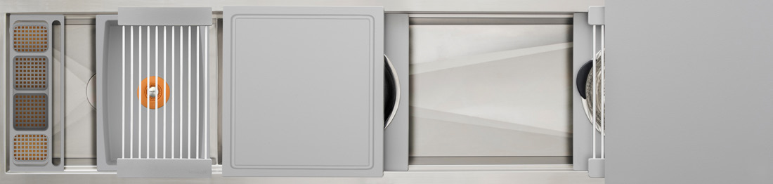 IDEAL WORK&WASHSTATION 7D WITH EIGHT TOOL CULINAR